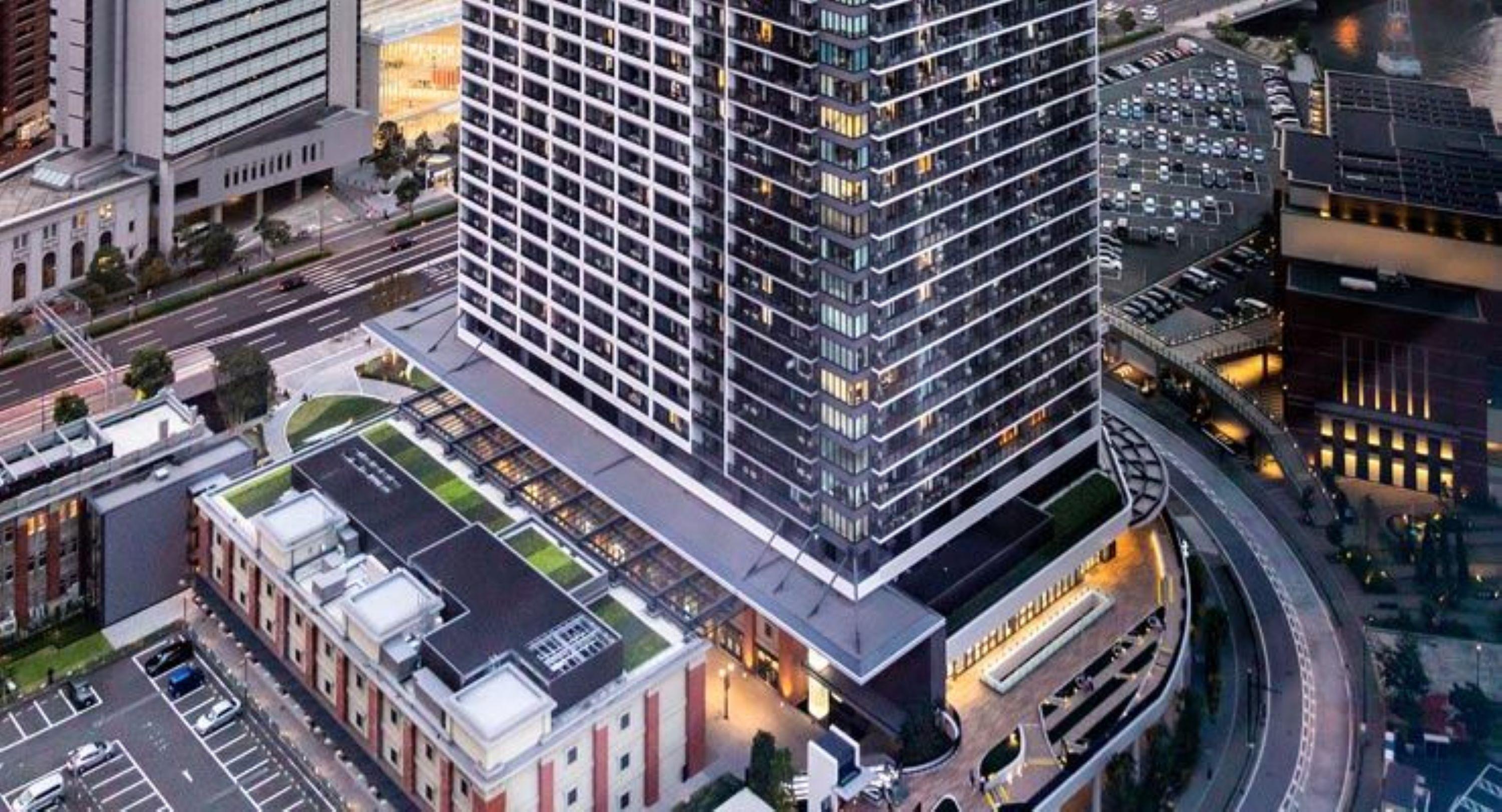 Oakwood Suites Yokohama Yokohama  Exterior foto The hotel in 2018